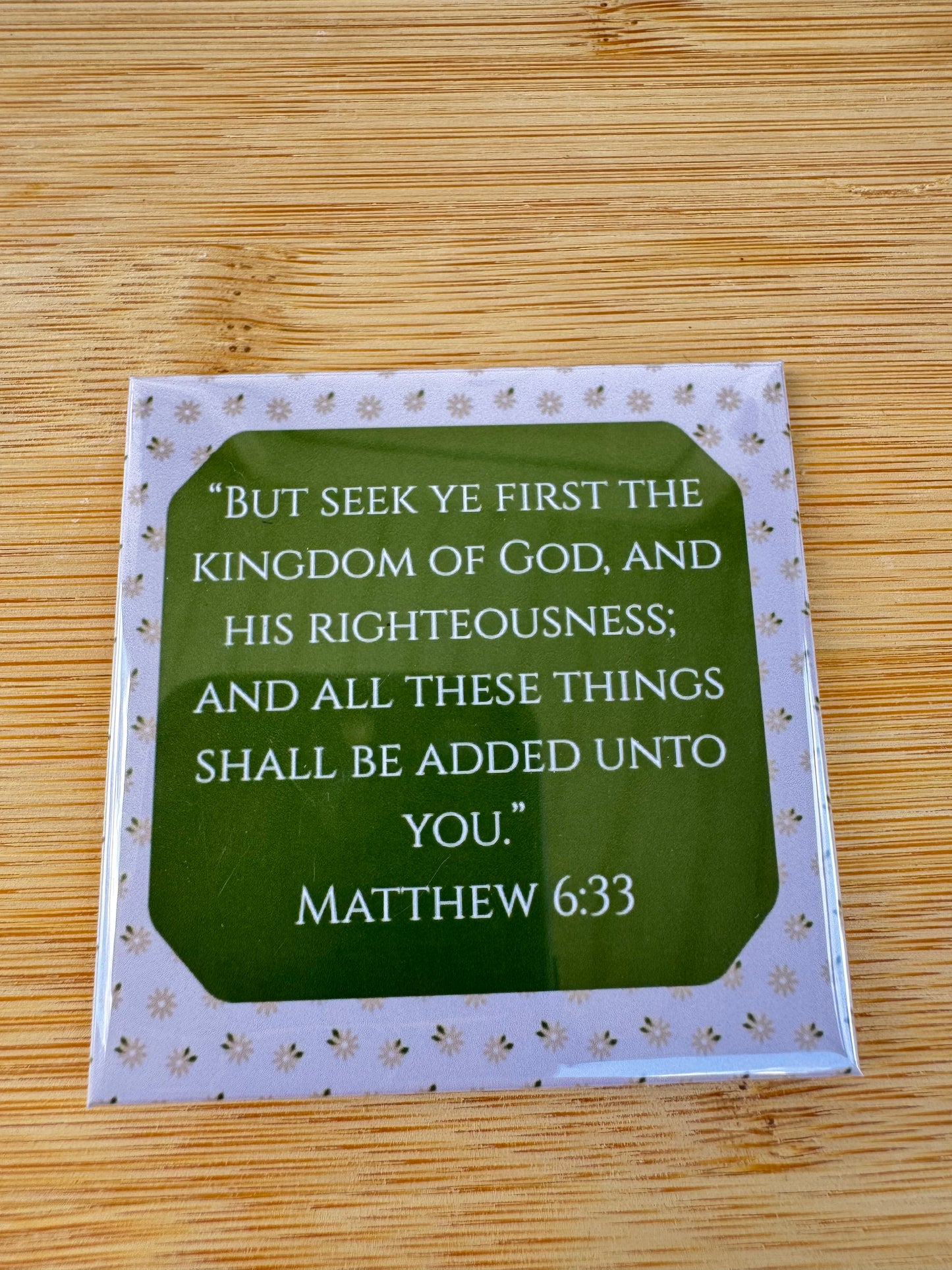 Fall Scripture Magnet Set of 3