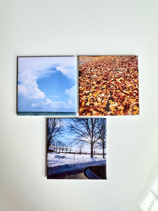 Set of 3 Custom Magnets